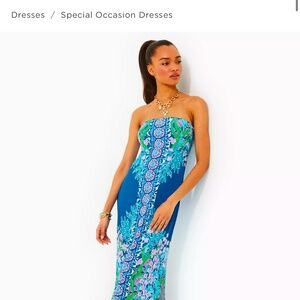 NOW Strapless Maxi Dress